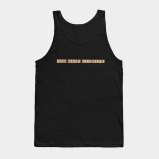 Setec Astronomy Anagram Tank Top